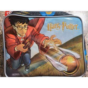 VINTAGE 2001 Harry Potter Quidditch Lunch Box / Bag Brand New, Never Used